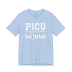 PICU Nurse T‑Shirt — Cute ICU Neonatal Nurse Tee (Baby Paw Icons)