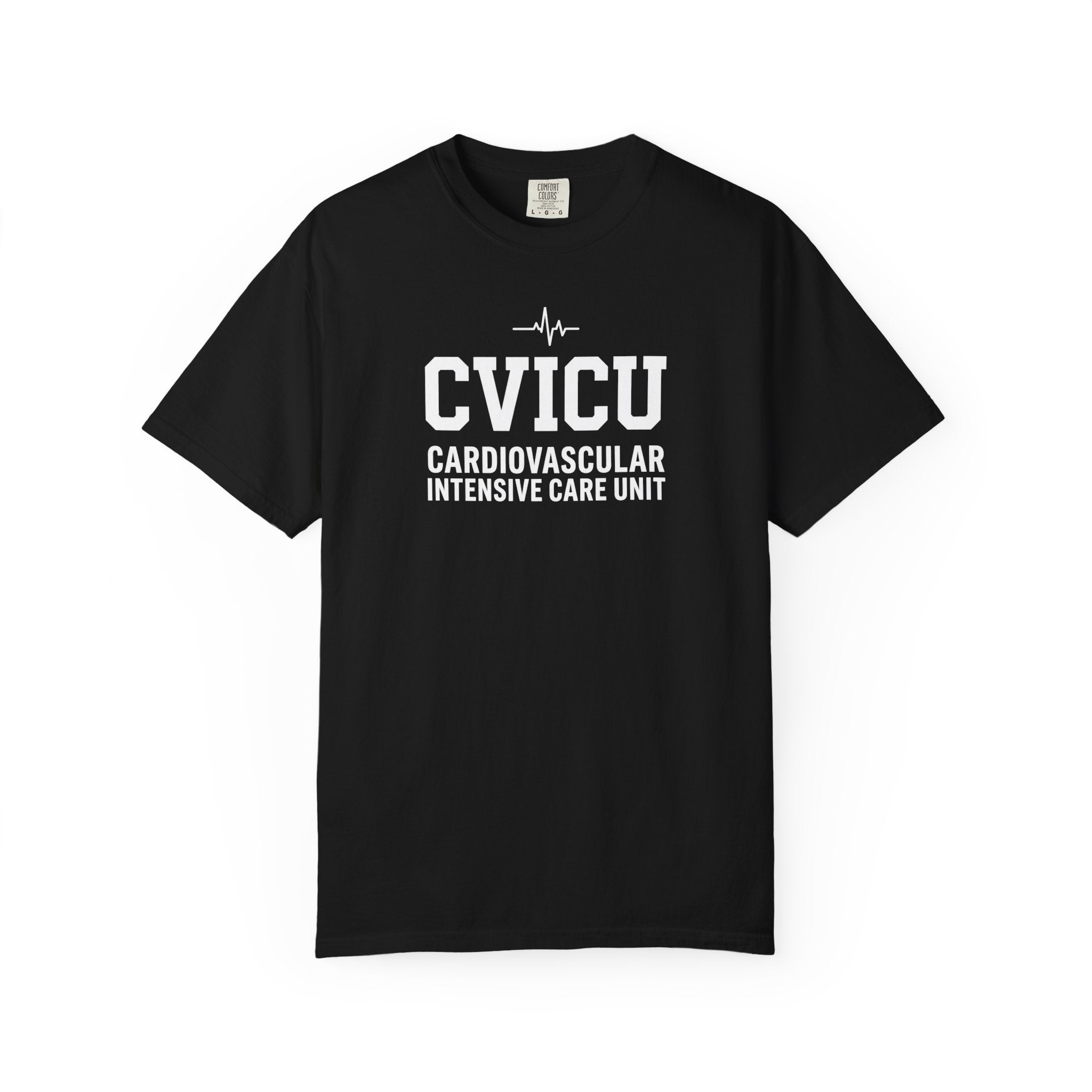 CVICU Cardiovascular Intensive Care Unit T-Shirt — Medical Staff Tee