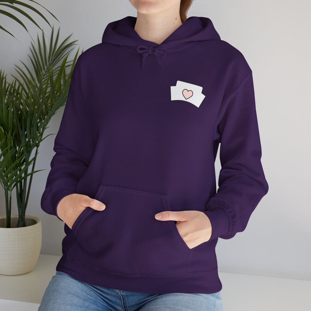 Nurse Hoodie — “Just a Nurse Surviving on Caffeine” Cute Medical Sweatshirt