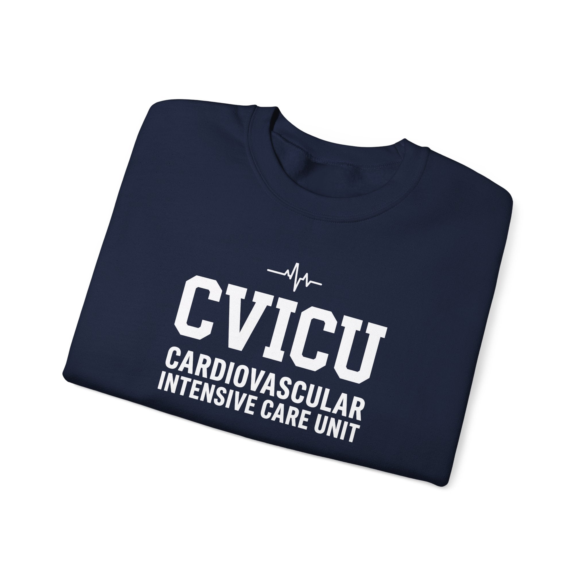 CVICU Crewneck Sweatshirt – Cardiovascular Intensive Care Unit Pullover
