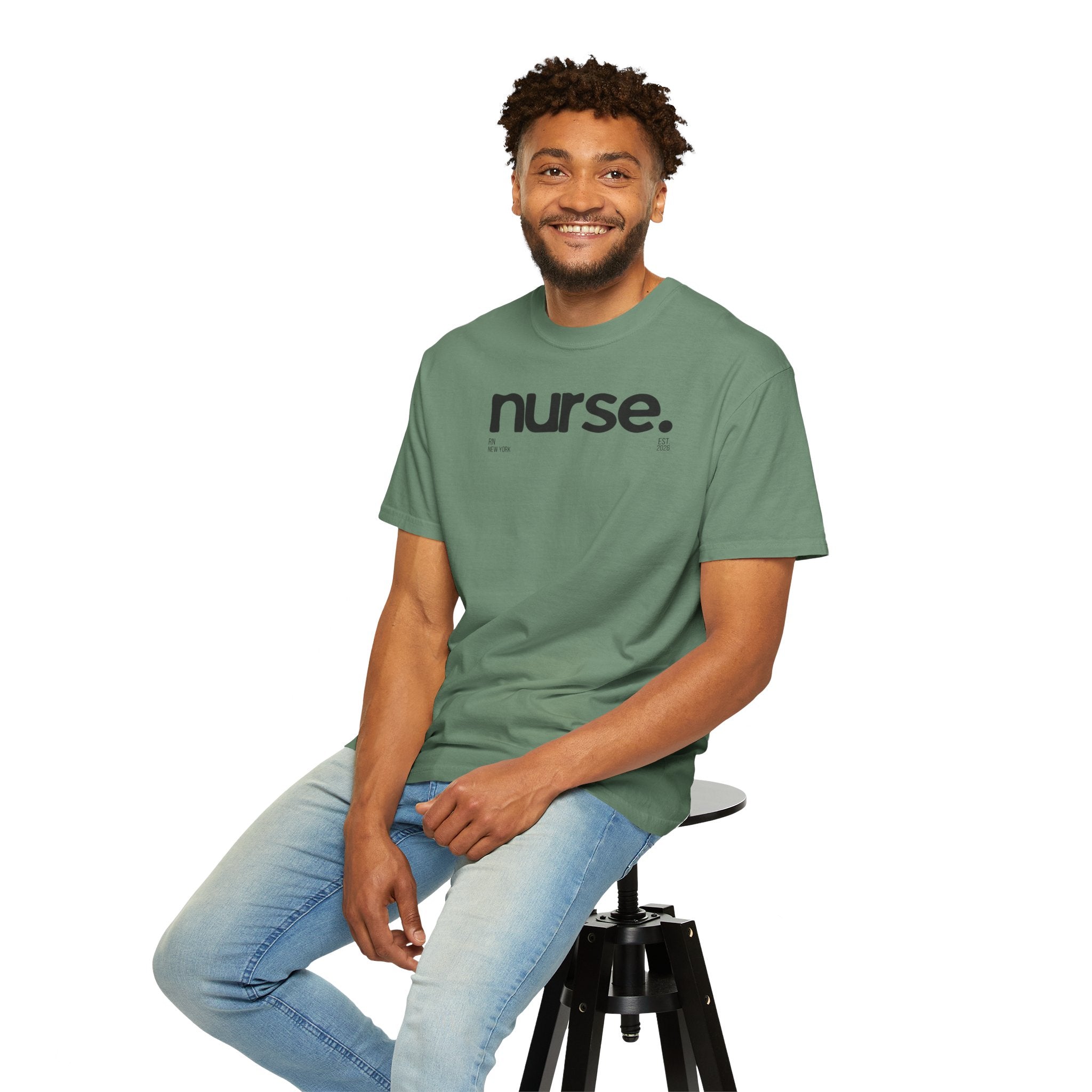 Nurse New York Graphic T‑Shirt — Minimal Medical Pride Tee