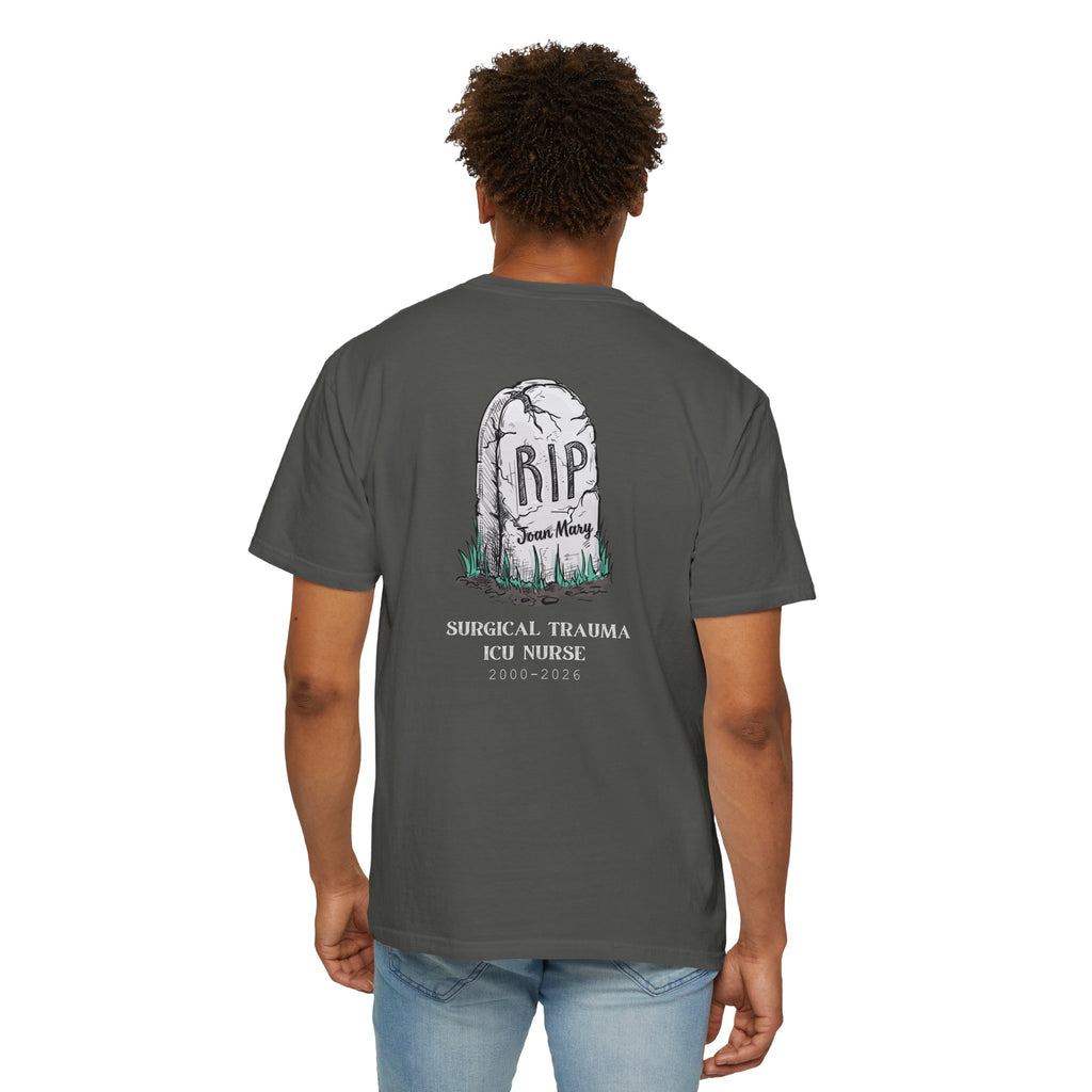Nurse T‑Shirt — “Apparently Not Too Legit To Quit” Nurse RIP Tribute Tee GIFT FOR Resignation Retirement Change Unit Fun Gift for Nurses