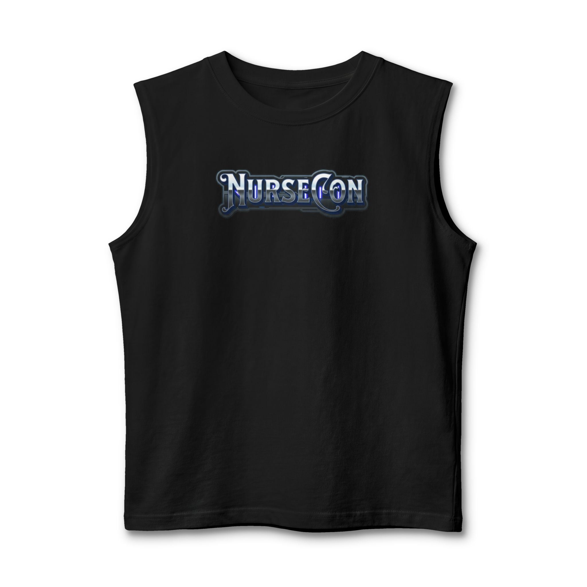 NurseCon Nurse Cruise Trip Jamaica Muscle Tank Tee - Graphic Chrome T-Shirt
