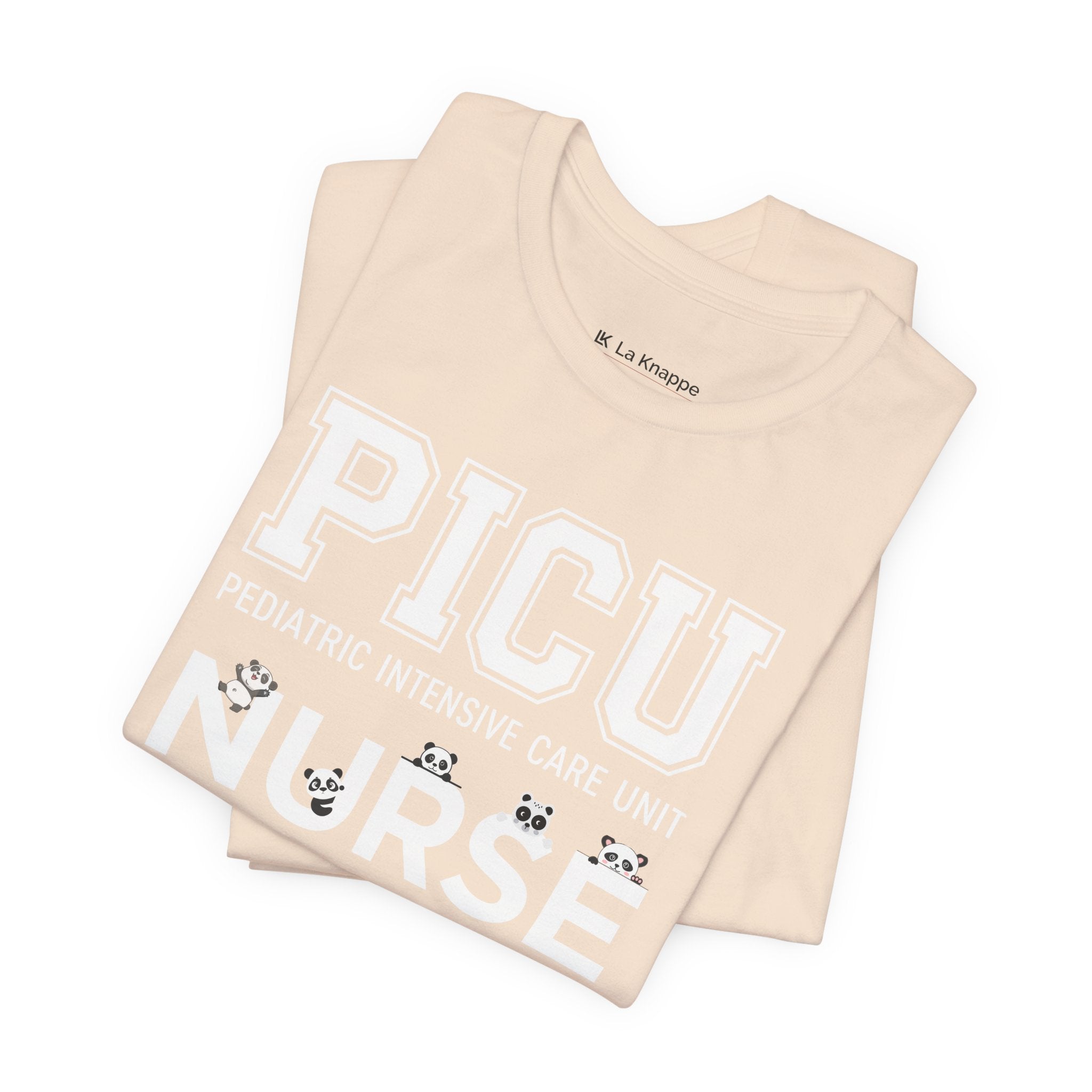 PICU Nurse T‑Shirt — Cute ICU Neonatal Nurse Tee (Baby Paw Icons)