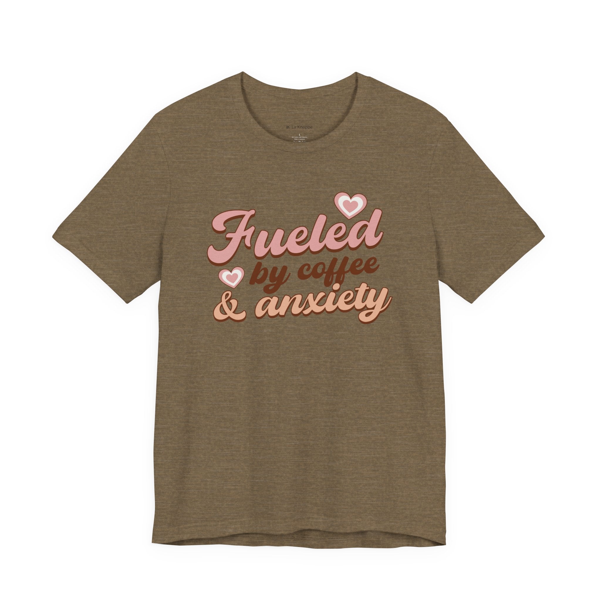 Fueled by Coffee & Anxiety T‑Shirt