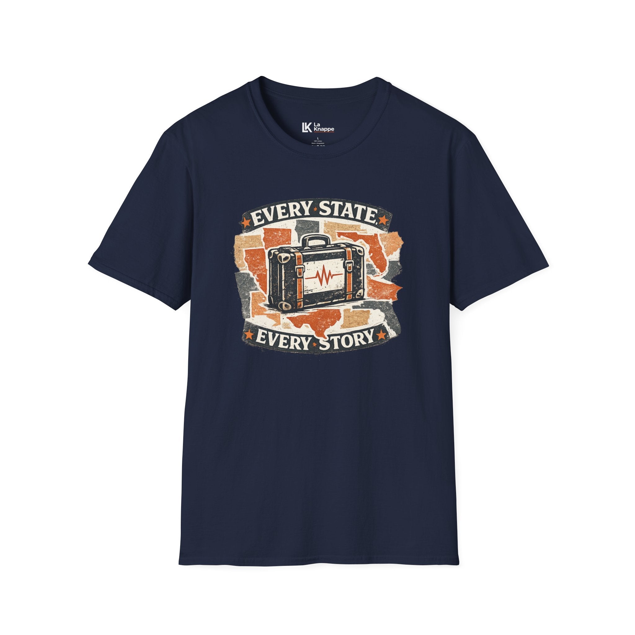 Travel Nurse T-shirt " Every State, Every Story"