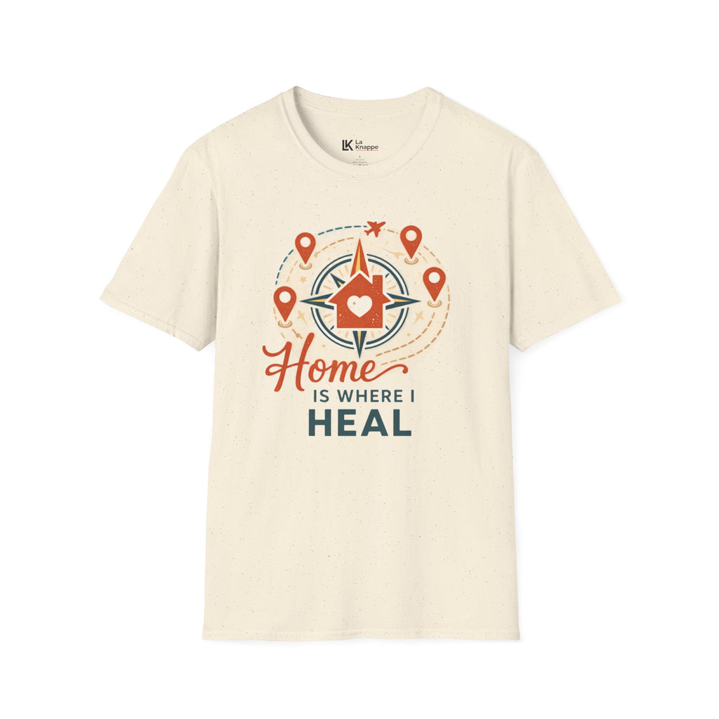 Home is Where I Heal Travel Nurse Tee