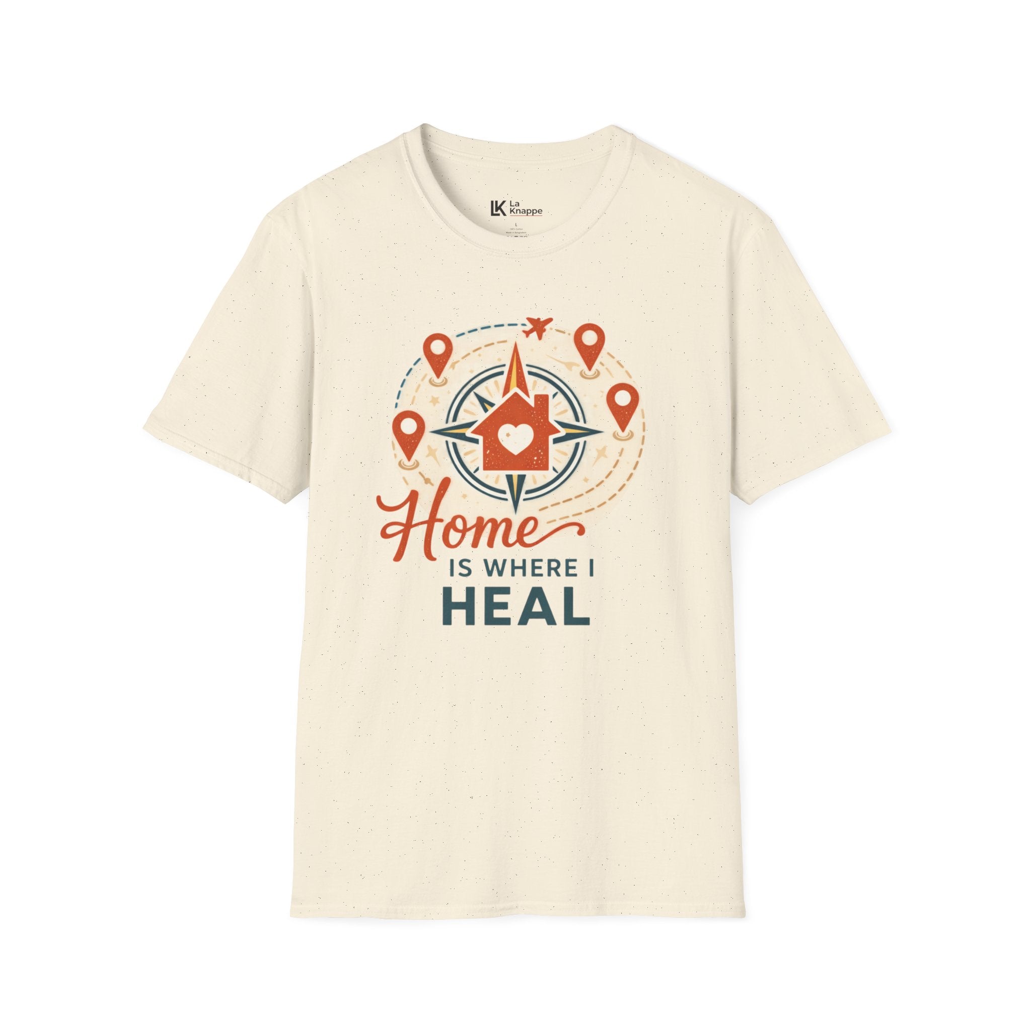 Home is Where I Heal Travel Nurse Tee