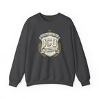 ICU Crest Sweatshirt — Intensive Care Unit Nurse & Doctor Gift