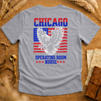OR NURSE USA EAGLE GRAPHIC T-SHIRT