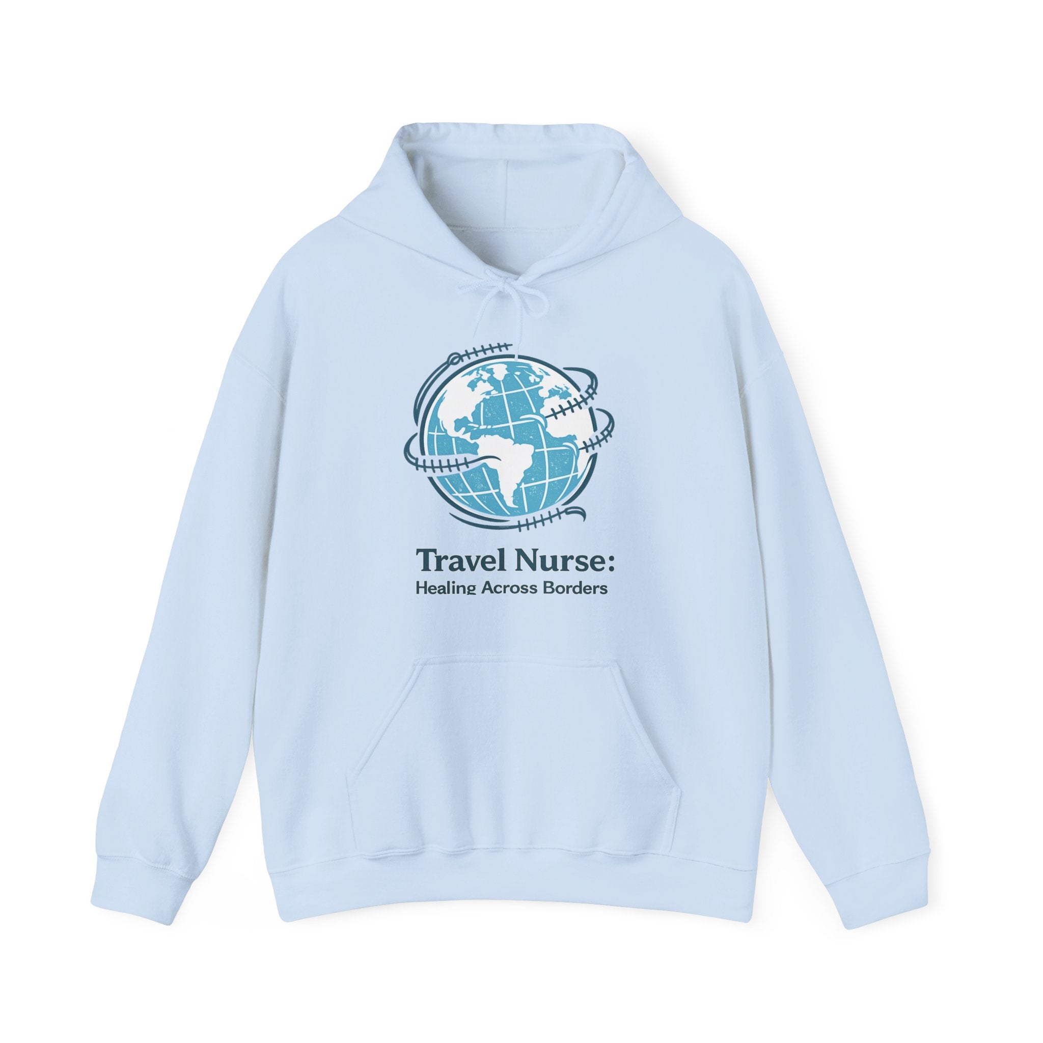 Healing Across Borders Travel Nurse Hoodie