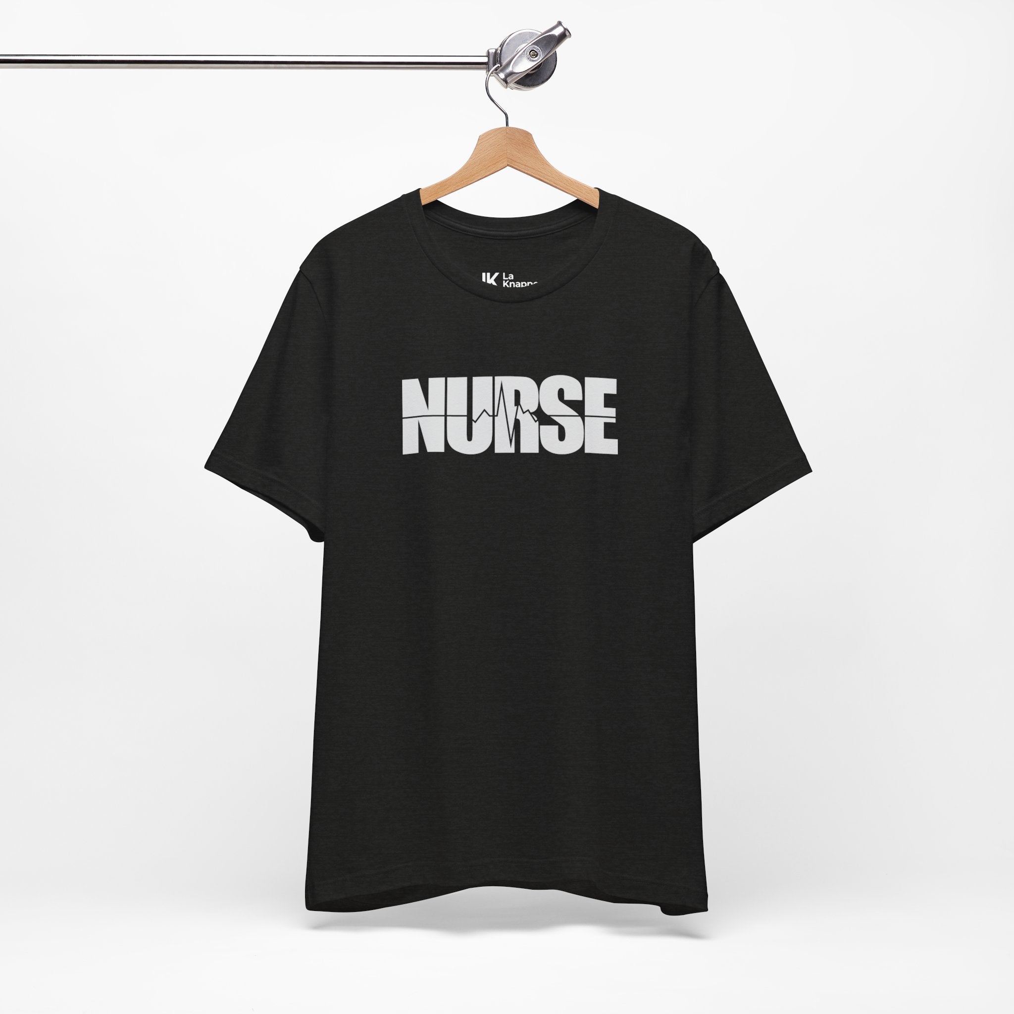Nurse Graphic Tee — Bold 'NURSE' White Logo Shirt for Healthcare Heroes Nurse Gift Student Nurse
