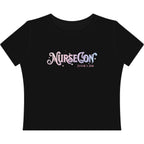 NurseCon Jamaica 2026 Women's Baby Tee — Pastel Nurse Convention Crop T-Shirt