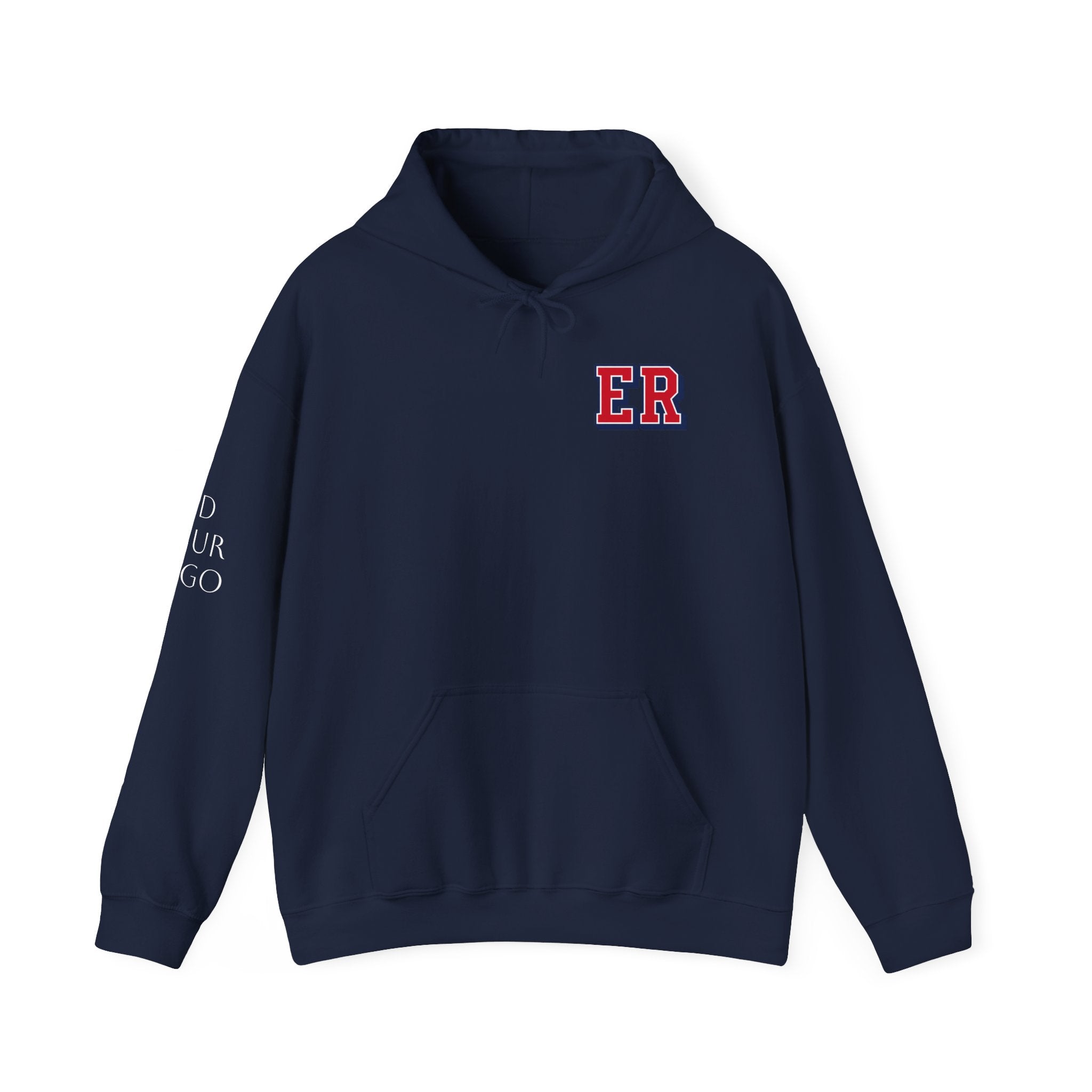 Custom ER Nurse Hoodie — Medical Team Support Pullover Add Your Logo