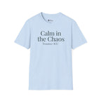 Calm In The Chaos Trauma ICU Nurse Tee