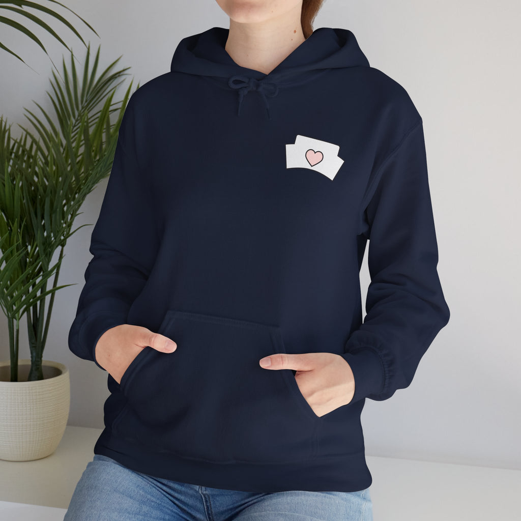 Nurse Hoodie — “Just a Nurse Surviving on Caffeine” Cute Medical Sweatshirt
