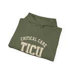 TICU Critical Care Hoodie - Level One Trauma Sweatshirt for Nurses & ICU Staff