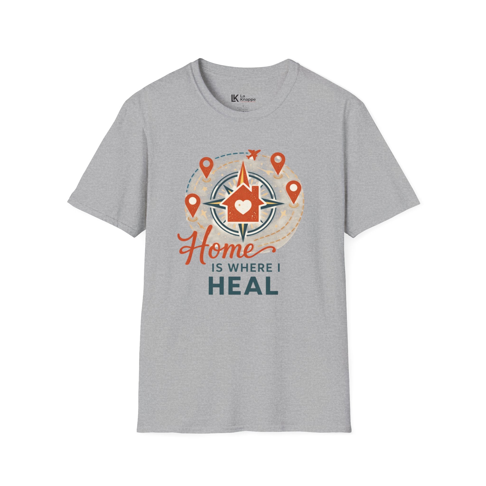 Home is Where I Heal Travel Nurse Tee