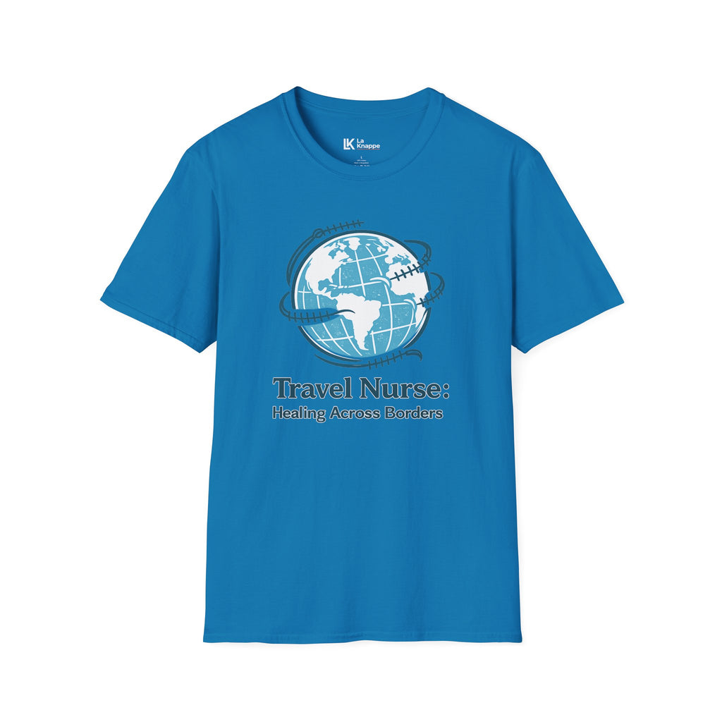 Healing Across Borders Tee for Travel Nurses
