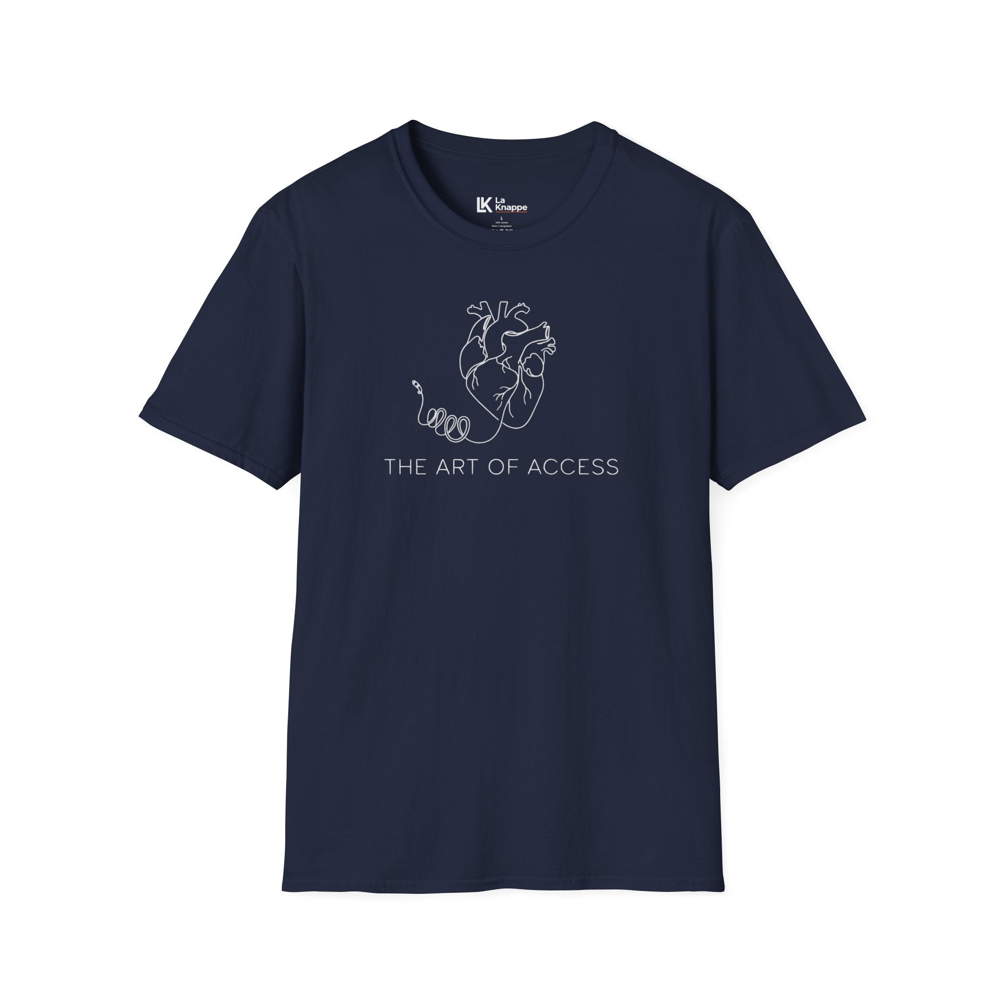 Vascular Nurse Dark Colored T-Shirt VAT Tee "The Art of Access"