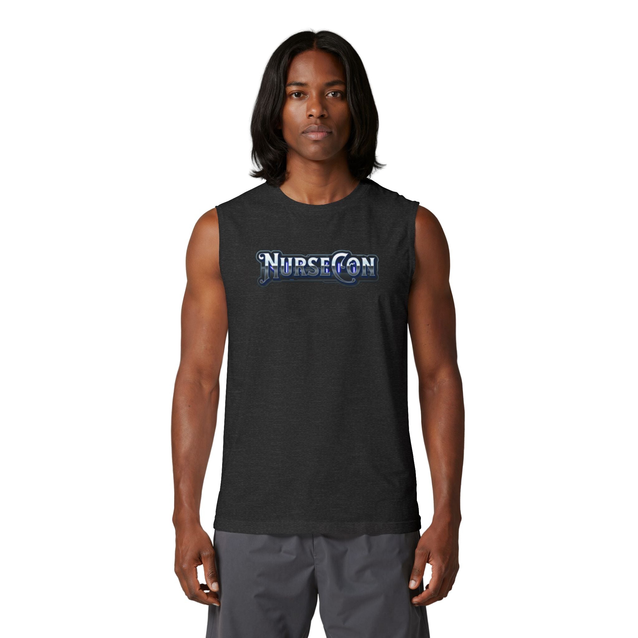 NurseCon Nurse Cruise Trip Jamaica Muscle Tank Tee - Graphic Chrome T-Shirt