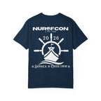 Customize NurseCon At Sea 2026 Cruise Crew T-Shirt — Personalized Name Nurse Nautical Blue Tee