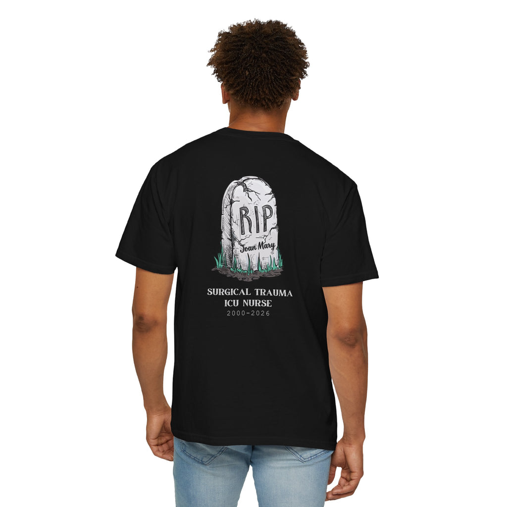 Nurse T‑Shirt — “Apparently Not Too Legit To Quit” Nurse RIP Tribute Tee GIFT FOR Resignation Retirement Change Unit Fun Gift for Nurses