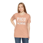 PICU Nurse T‑Shirt — Cute ICU Neonatal Nurse Tee (Baby Paw Icons)