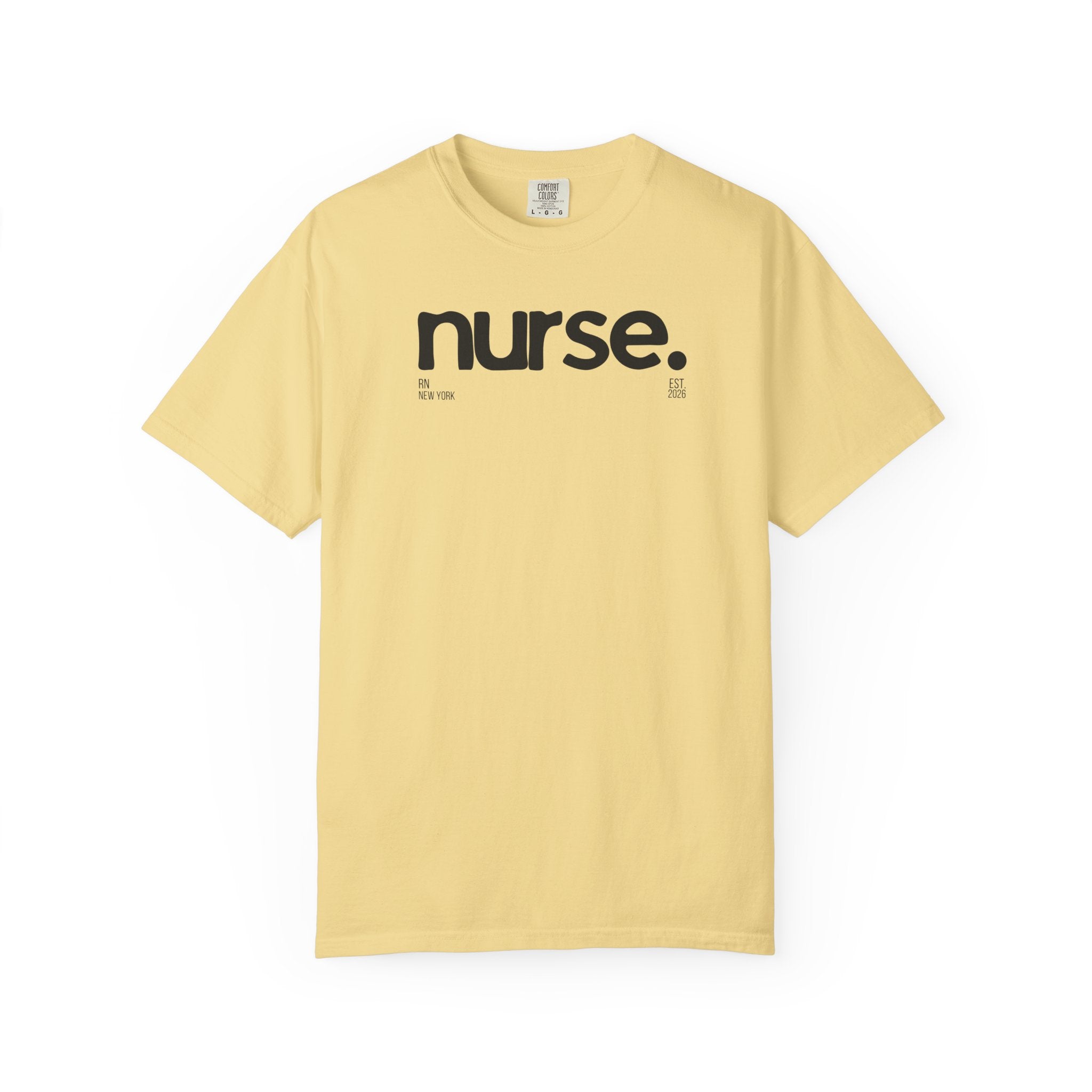 Nurse New York Graphic T‑Shirt — Minimal Medical Pride Tee