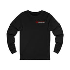 Trauma Nurse Emergency Trauma RN Distressed Flag Long Sleeve Tee — "Level 1 Engine" Back Design For Nurses Trained in Trauma- Trauma Bay Nurse ED RN