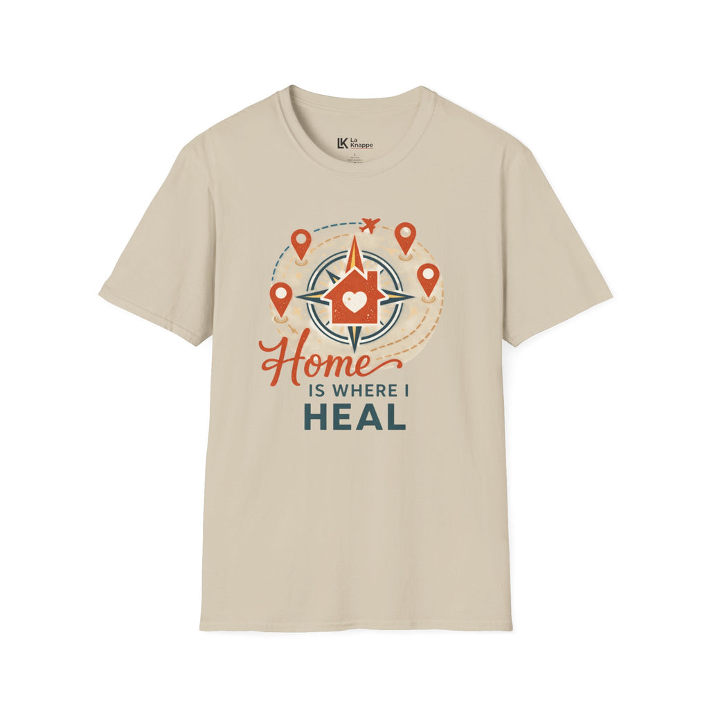 Home is Where I Heal Travel Nurse Tee