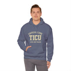 TICU Critical Care Hoodie - Level One Trauma Sweatshirt for Nurses & ICU Staff