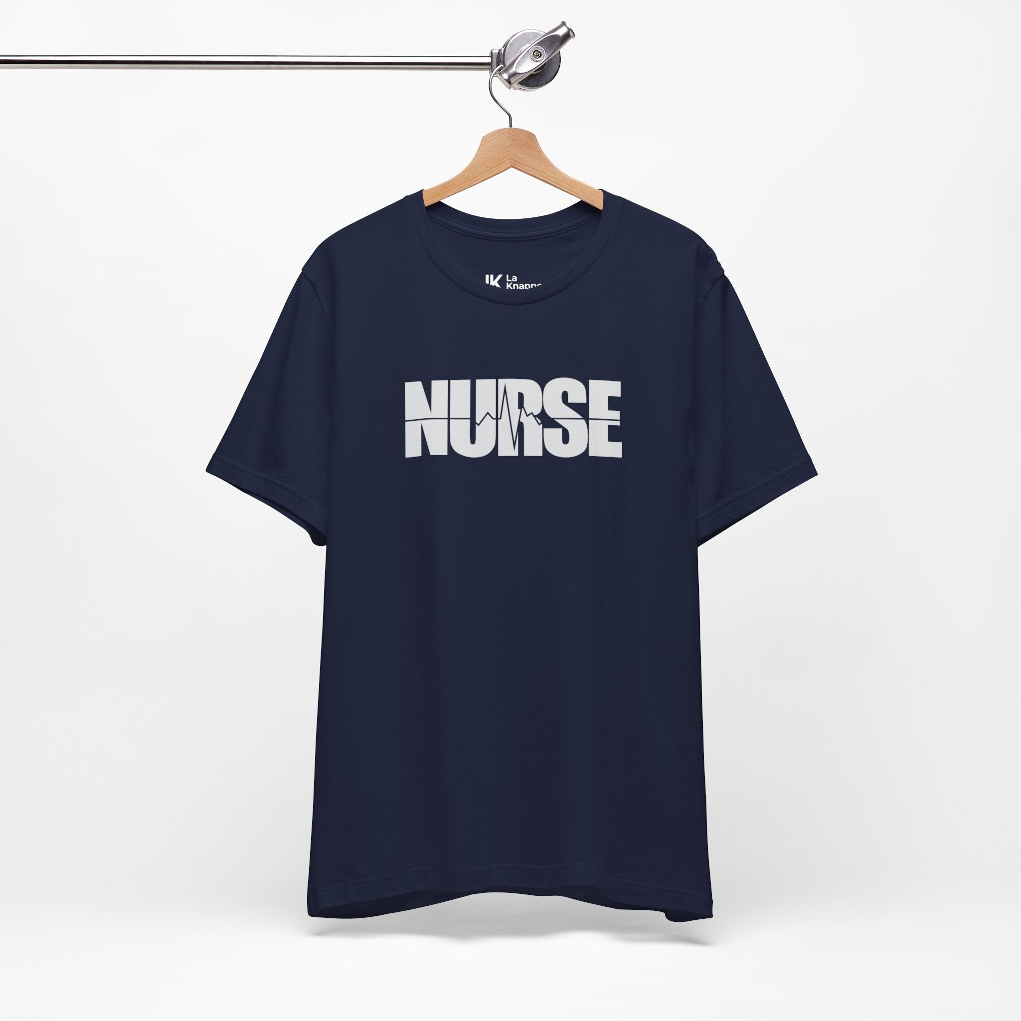 Nurse Graphic Tee — Bold 'NURSE' White Logo Shirt for Healthcare Heroes Nurse Gift Student Nurse
