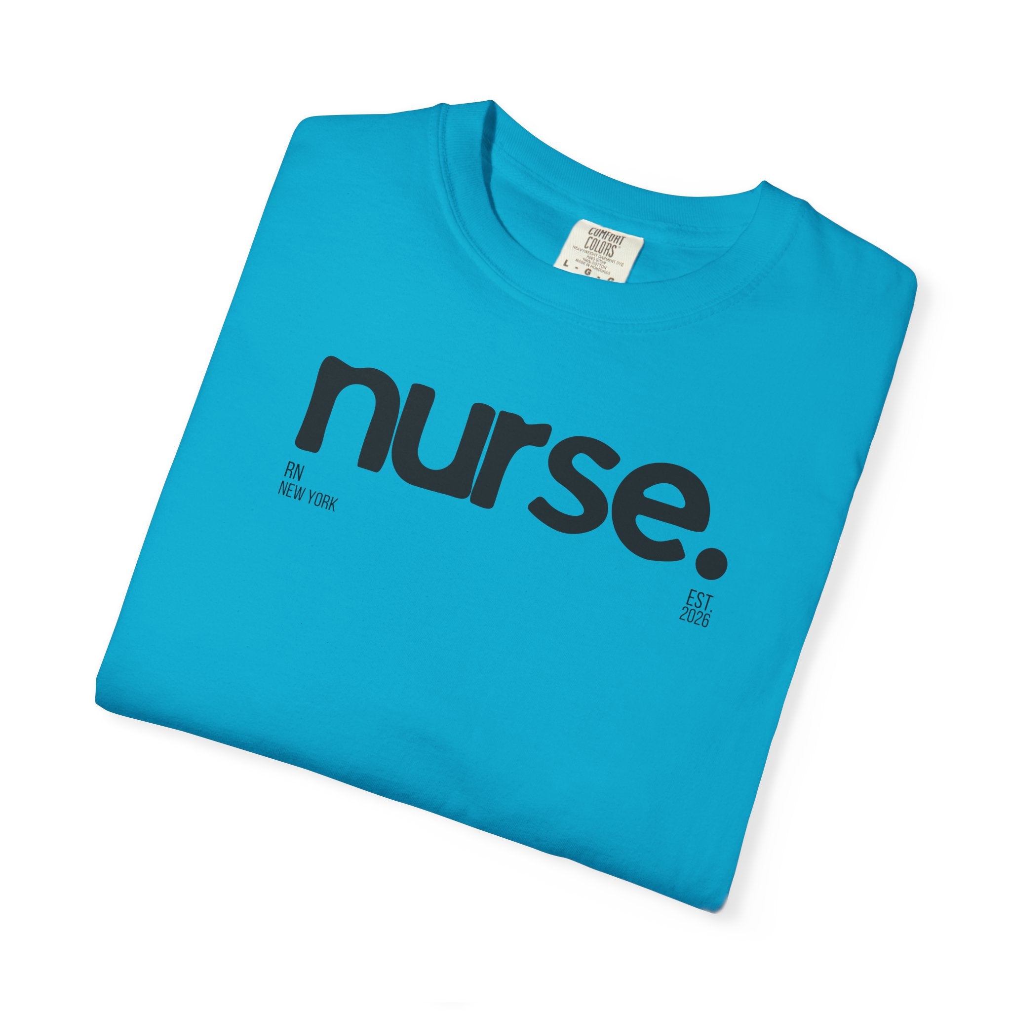 Nurse New York Graphic T‑Shirt — Minimal Medical Pride Tee