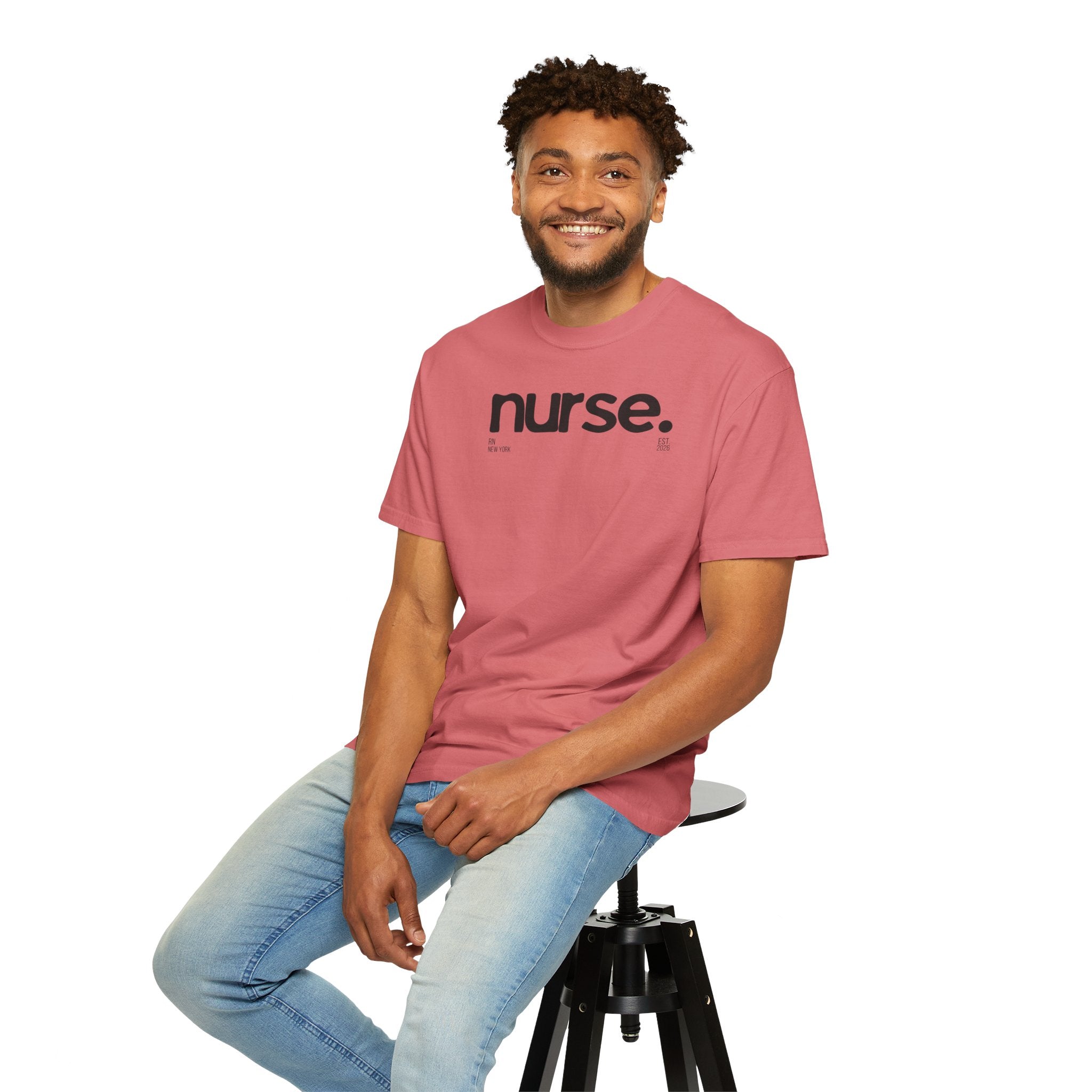 Nurse New York Graphic T‑Shirt — Minimal Medical Pride Tee