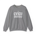 CVICU Crewneck Sweatshirt – Cardiovascular Intensive Care Unit Pullover