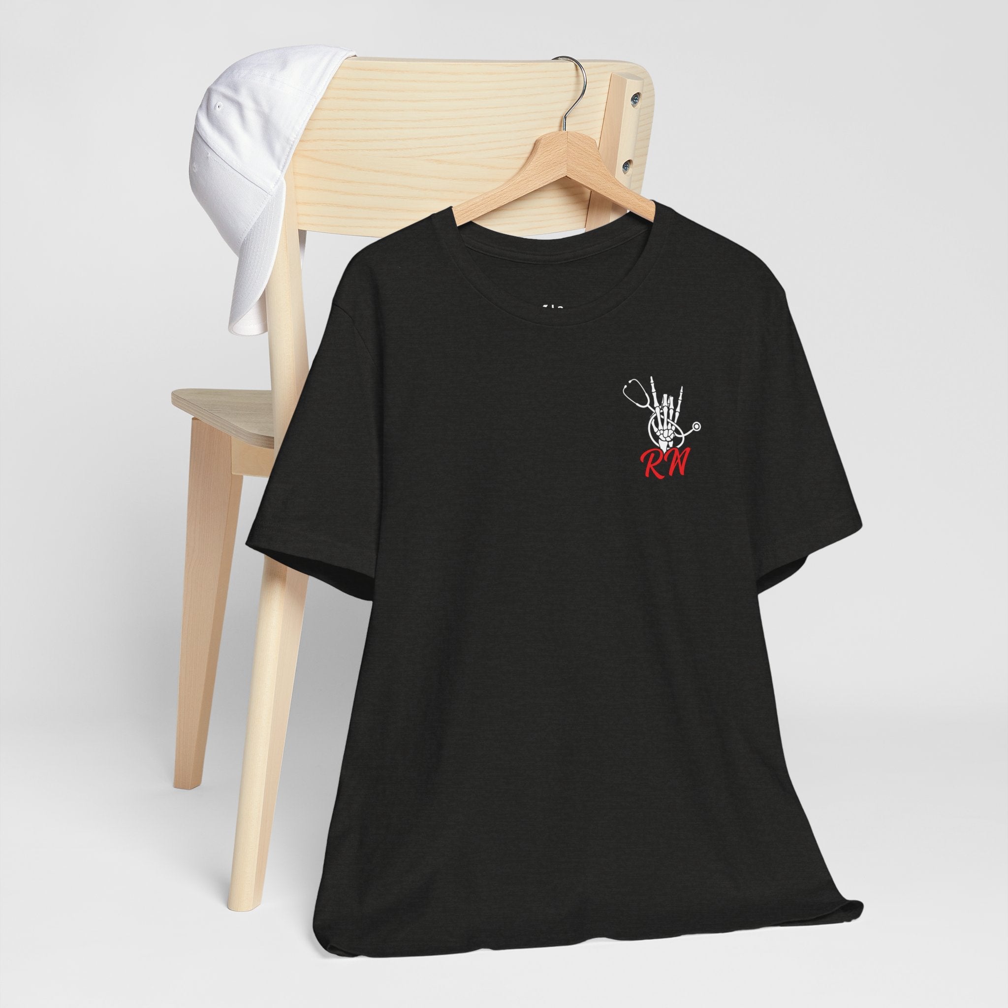 Nurse Life Graphic Tee — "Some Days I Rock It" Short Sleeve Shirt