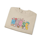 Nurse Easter Sweatshirt — Bunny Ears & Easter Egg Hunt Design