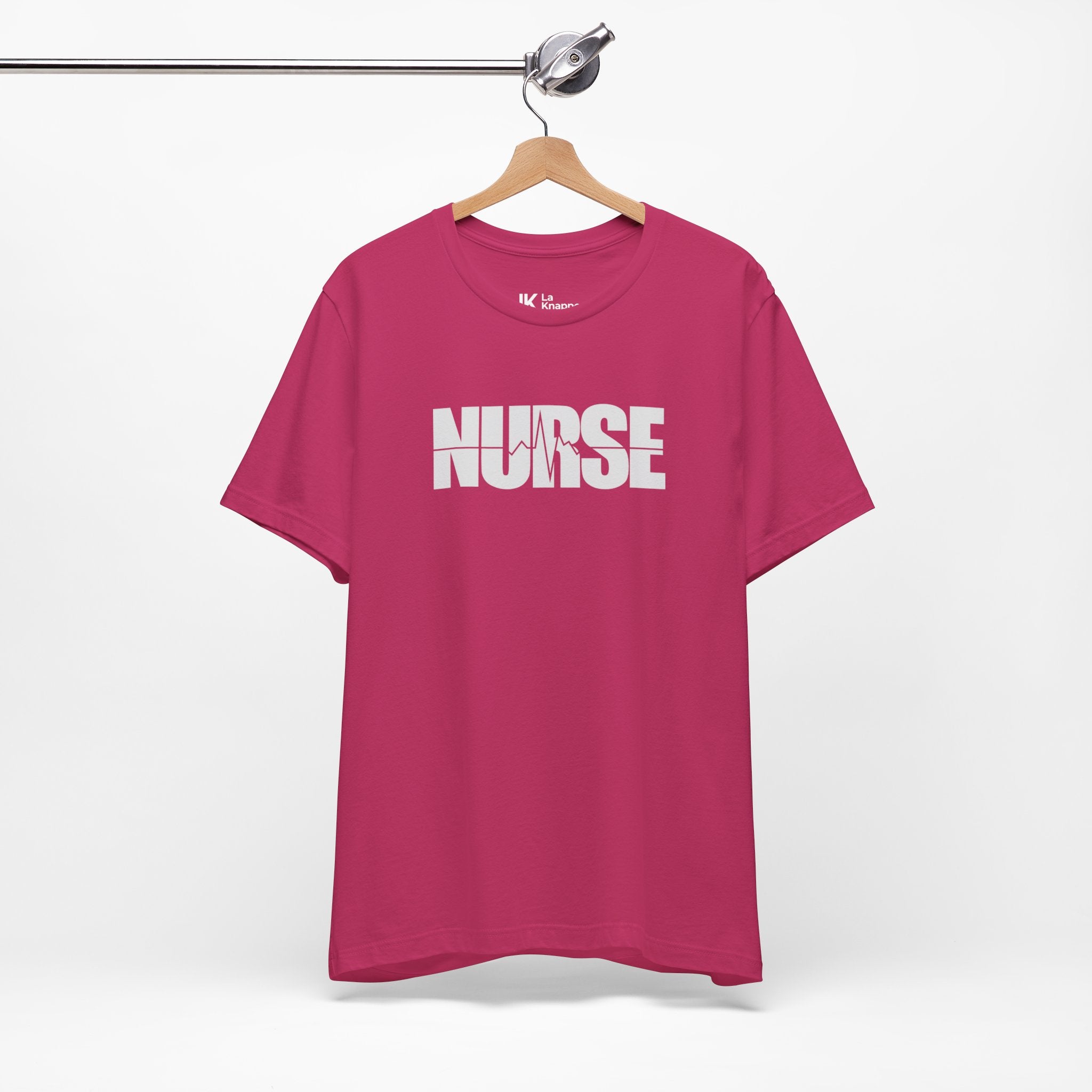 Nurse Graphic Tee — Bold 'NURSE' White Logo Shirt for Healthcare Heroes Nurse Gift Student Nurse
