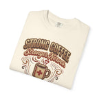 Strong Coffee Stronger Nurses T-Shirt — Nurse Coffee Mug Tee