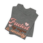 Fueled by Coffee & Anxiety T‑Shirt