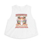Nurse Conference Cruise Trip Crop Top  Jamaica NurseCon 2026 Tropical Palm & Drink Graphic Nurse T- Shirt