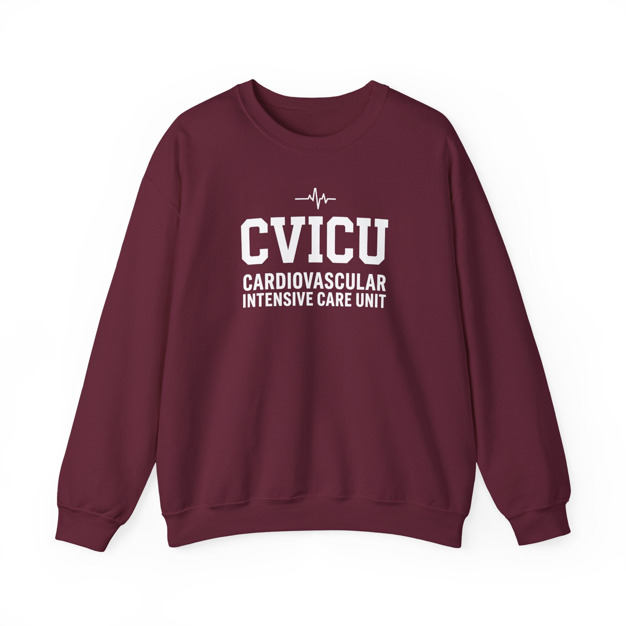 CVICU Crewneck Sweatshirt – Cardiovascular Intensive Care Unit Pullover