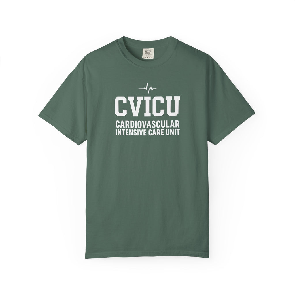 CVICU Cardiovascular Intensive Care Unit T-Shirt — Medical Staff Tee