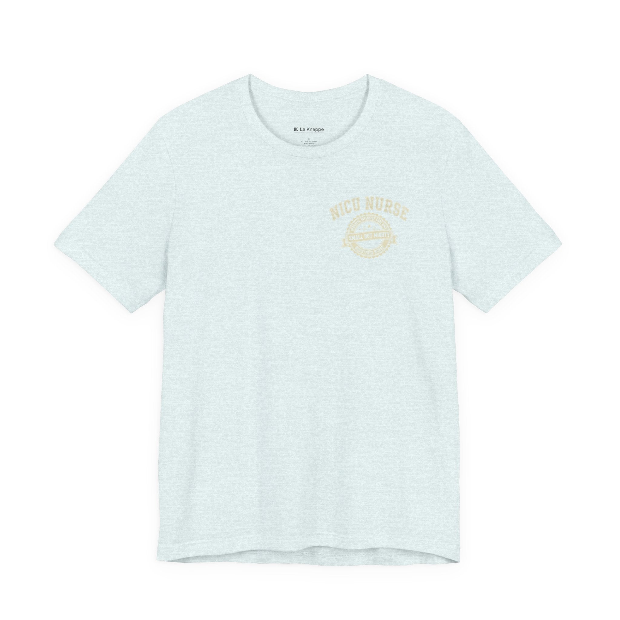 NICU Nurse T‑Shirt — Neonatal Intensive Care  Small But Mighty NICU Design Tour Tee Vintage Staff Gift