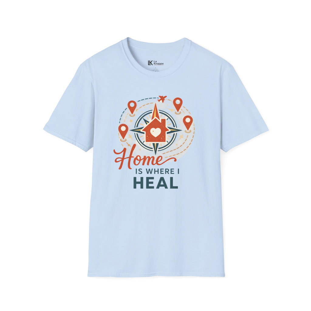 Home is Where I Heal Travel Nurse Tee