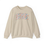 Nurse Floral Crewneck Sweatshirt