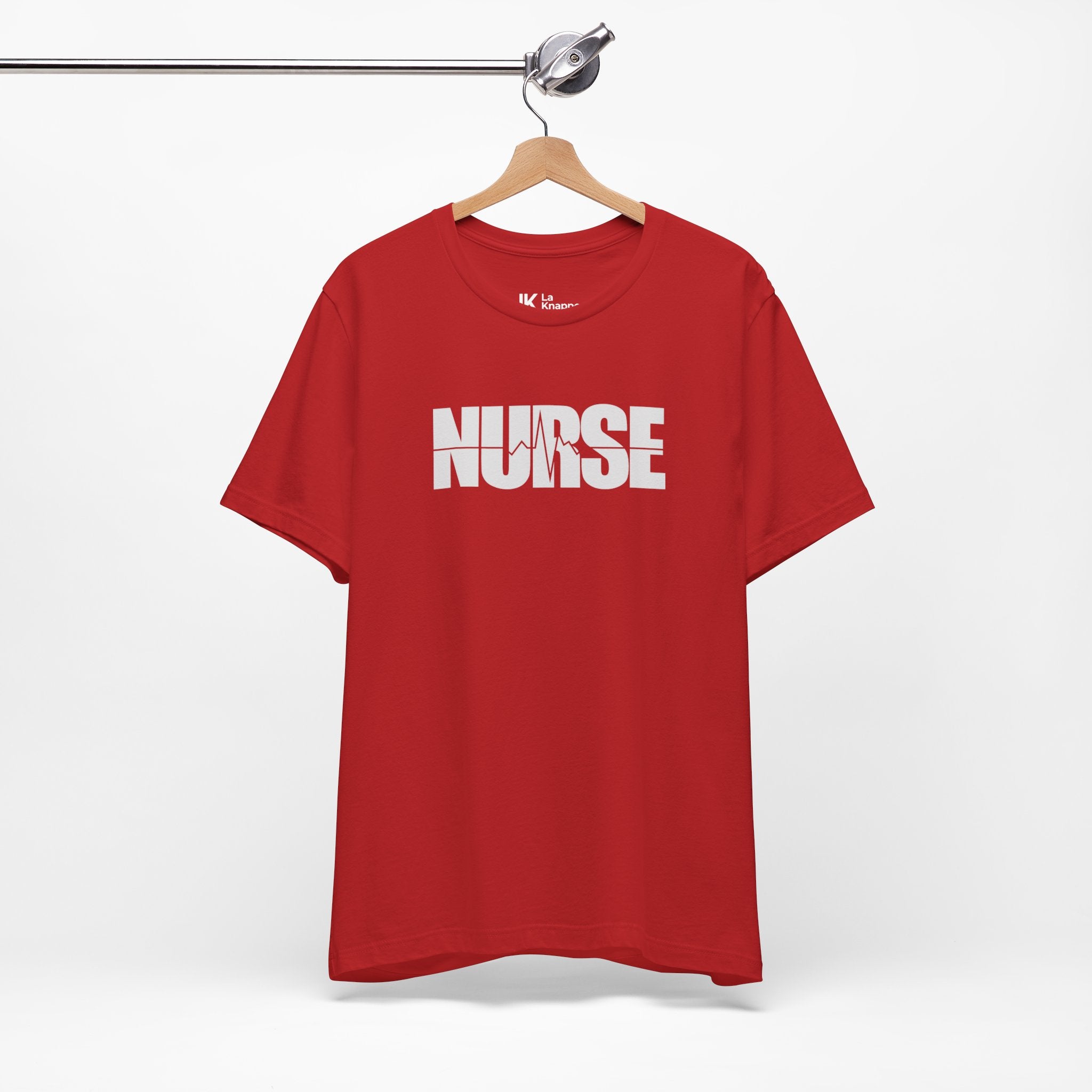 Nurse Graphic Tee — Bold 'NURSE' White Logo Shirt for Healthcare Heroes Nurse Gift Student Nurse
