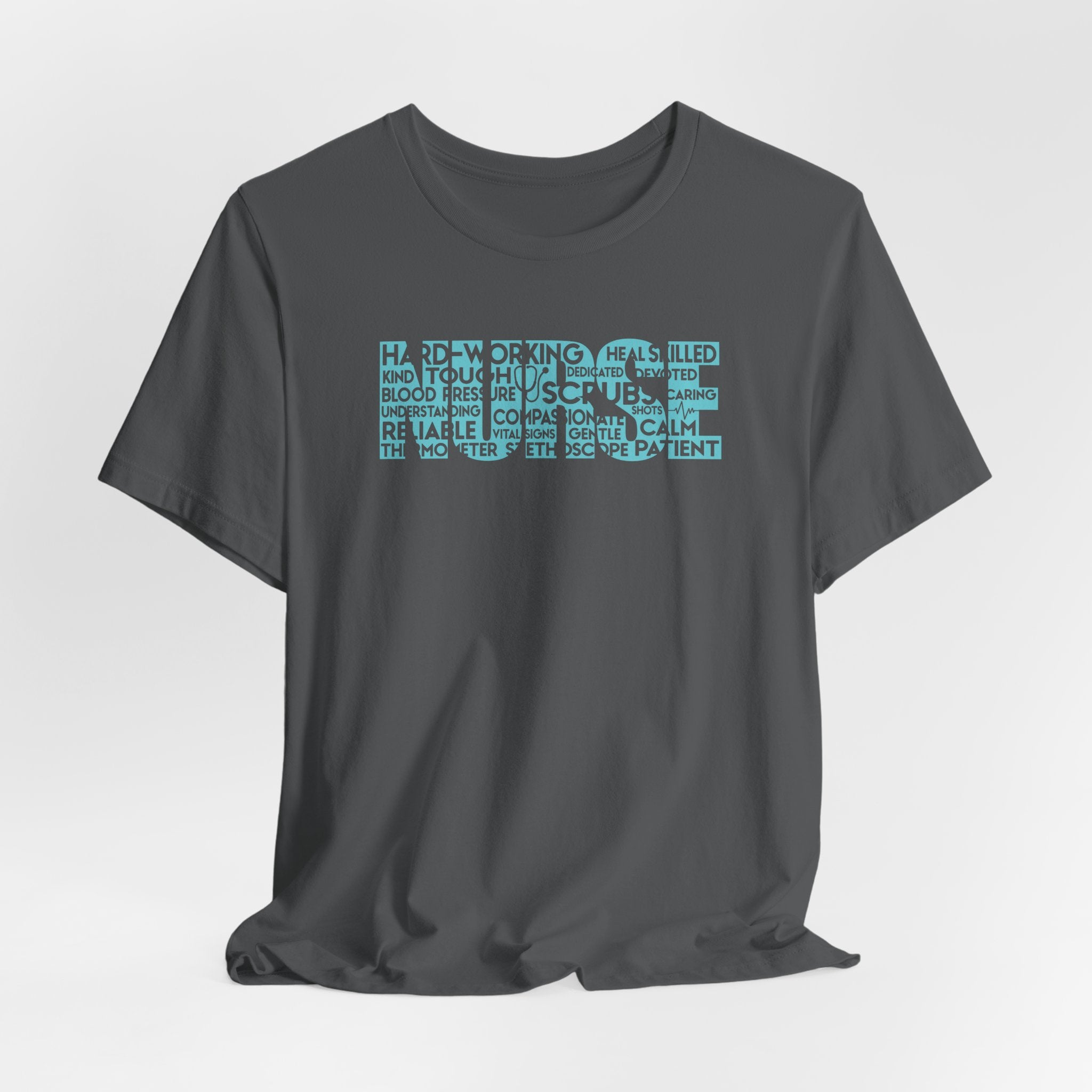Tourist Cities Nurse Graphic Tee — 'TOUR' Text Map Design NURSE Tee Student Nurse T-shirts Gift for Nurse Travel Nurse