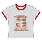 Nurse Cruise T-Shirt Crop Tee - Women's Ringer Tee NurseCon
